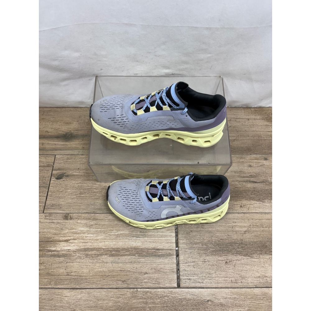 Once We Were Warriors Gray and Yellow Athletic Shoes - Picture 9 of 10